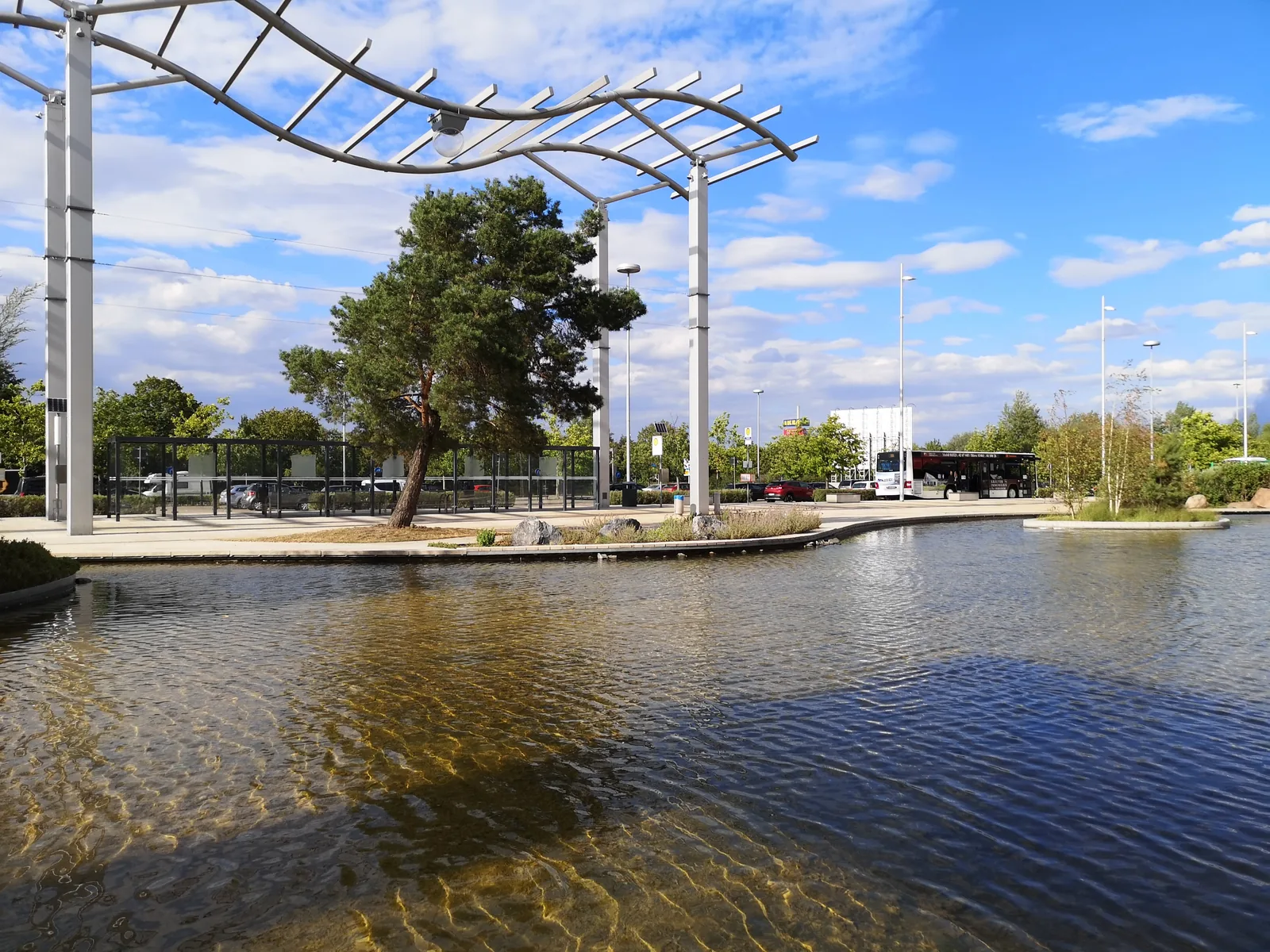 Leuna mit Blick auf Günthersdorf
